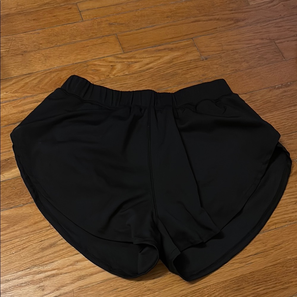 Women's Black Athletic Shorts